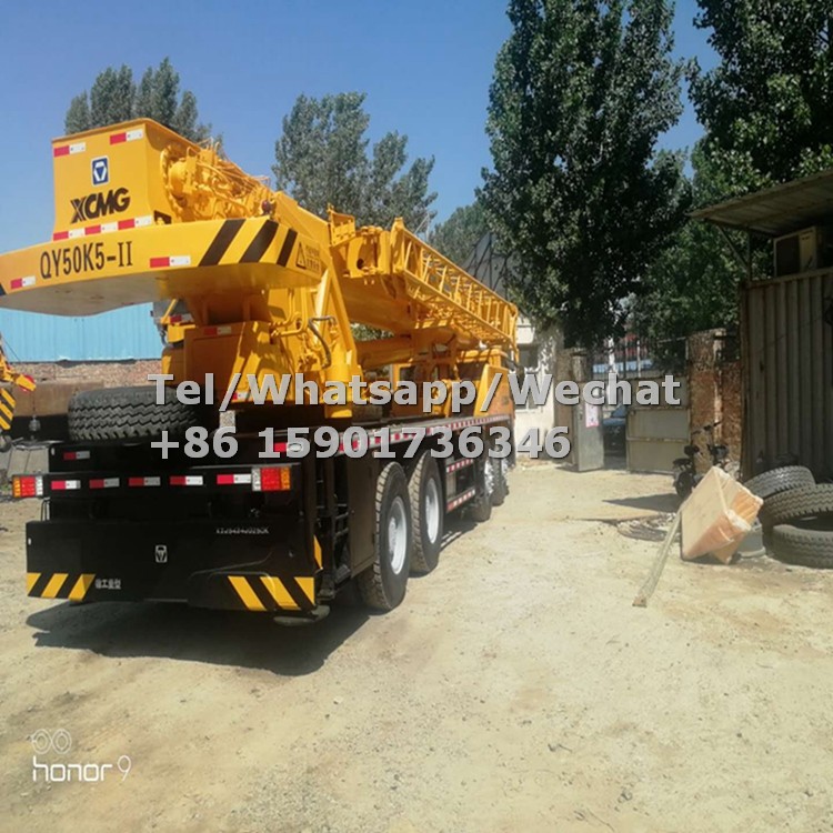 2018 Model XCMG 50 ton Truck Crane QY50K QY50K5-II